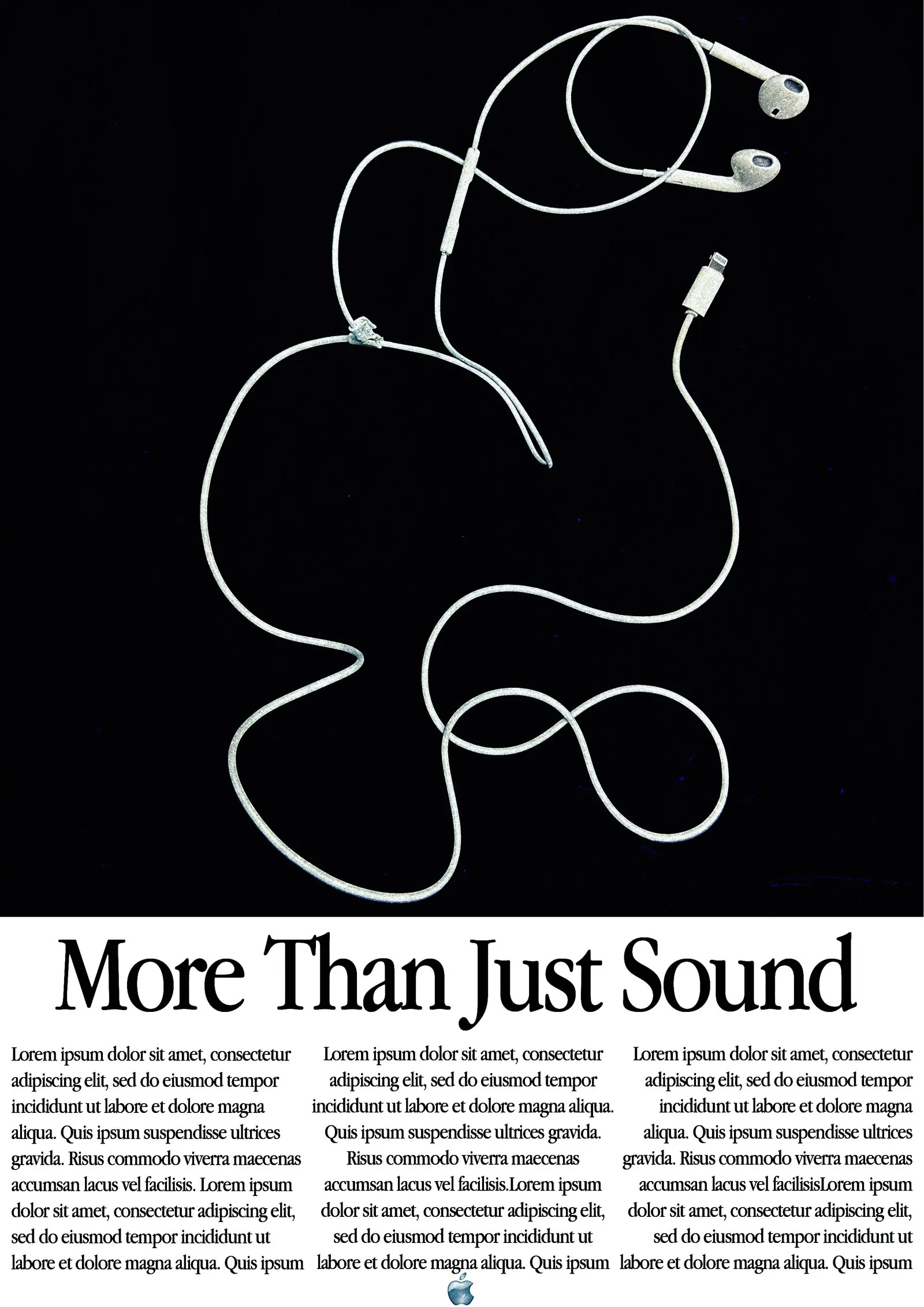 Black poster: more than just sound